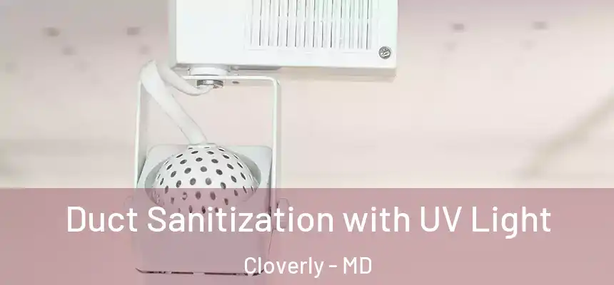  Duct Sanitization with UV Light Cloverly - MD